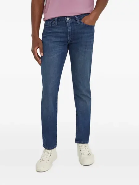 Blugi skinny Levi's® retro skinny fit zdrențuiți albastru