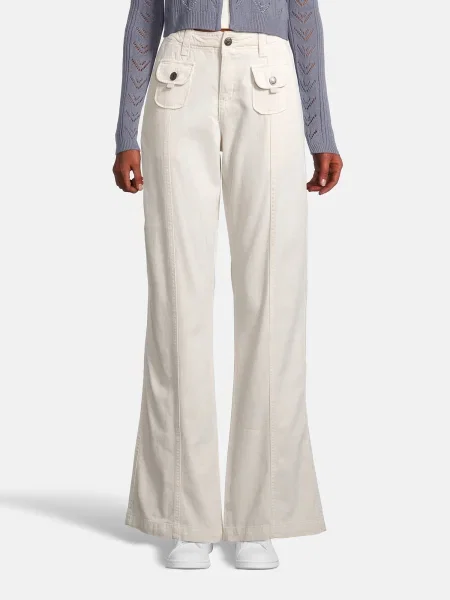 AÉROPOSTALE Pantaloni natural alb