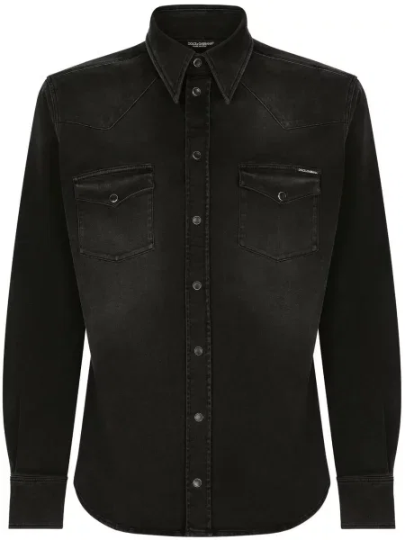 Риза Dolce & Gabbana черно