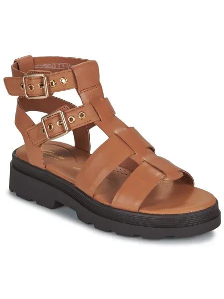 Pantofi Clarks maro