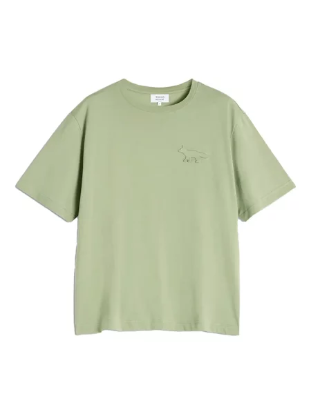 Tričko Maison Kitsuné zelené