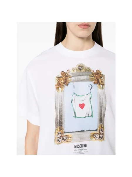 Koszulka Moschino biała