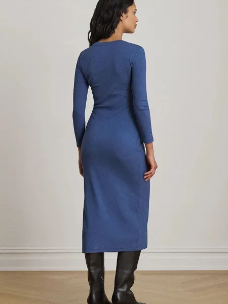Lauren Ralph Lauren rochie babydoll albastru