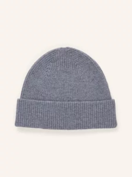 Zegna Czapka Z Kaszmiru blau