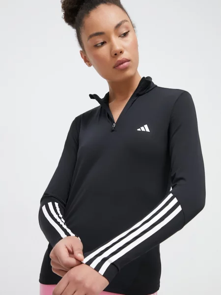 Суитчър Adidas Performance с принт черно