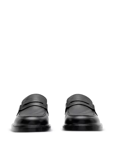 Pantofi loafer Burberry din piele negru