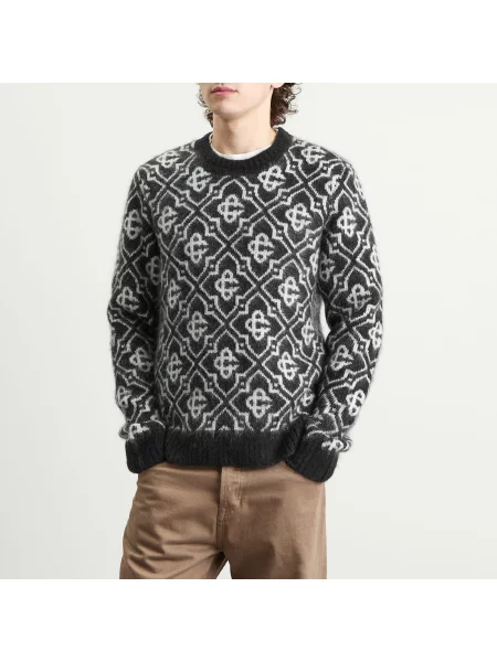 Sweter Casablanca czarny