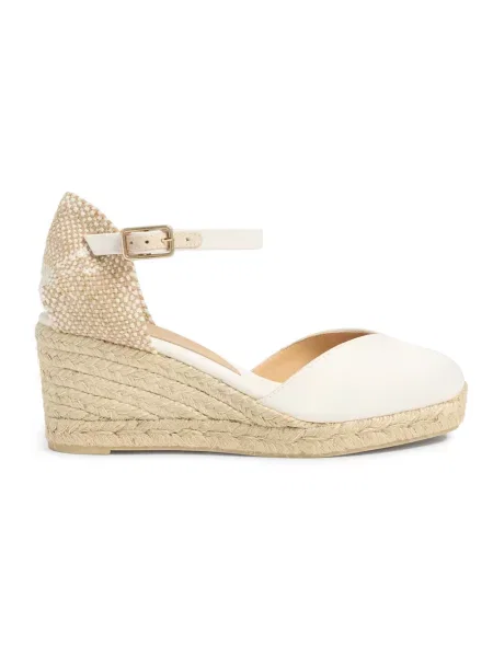 Espadryle Castaner białe