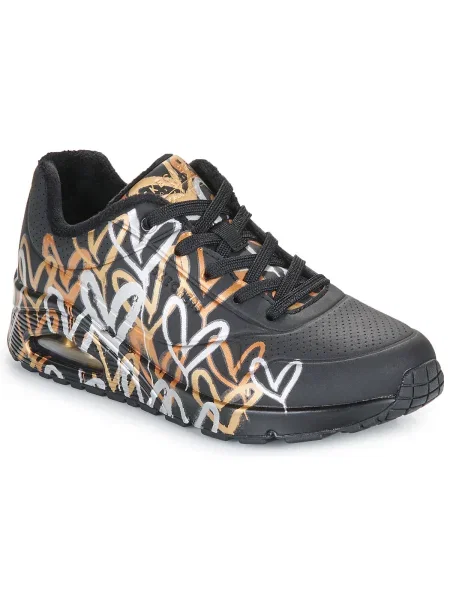 Félcipő Skechers fekete
