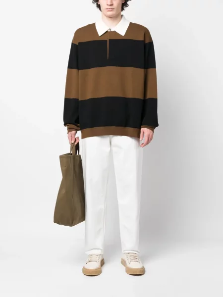 Tiesūs džinsai Jil Sander balta