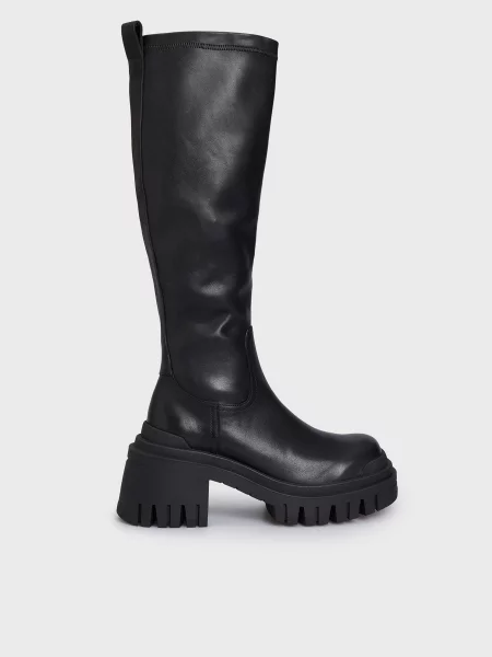 Кожаные сапоги Prpy черные