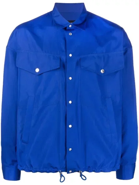 Cămașă Dsquared2 cu imagine albastru