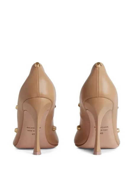Pantofi cu toc Balenciaga bej