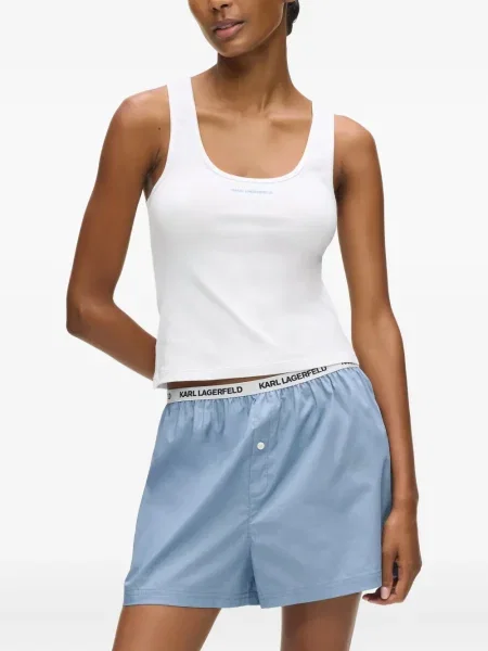 Pijamale Karl Lagerfeld albastru