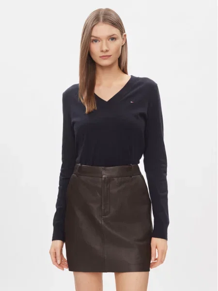 Tommy Hilfiger Džemper tamnoplava