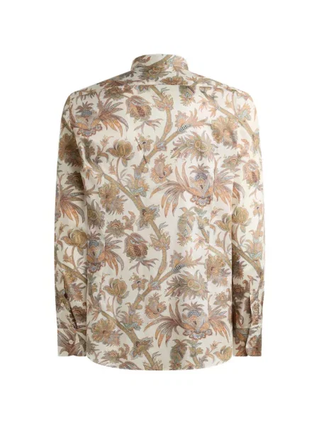 Cămașă Etro din satin cu model floral