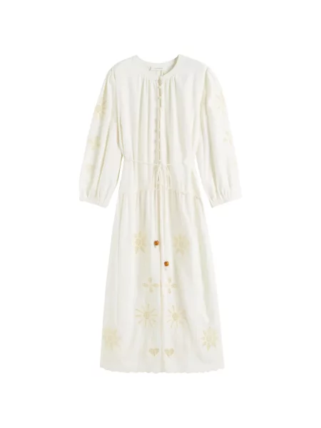 Rochie midi Chinti & Parker cu broderie