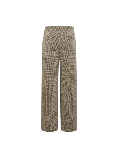 Spodnie Ichi brązowe