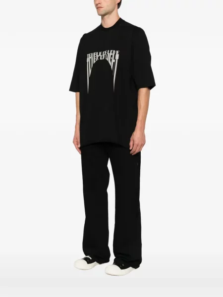 Μπλούζα Rick Owens Drkshdw με σχέδιο μαύρο
