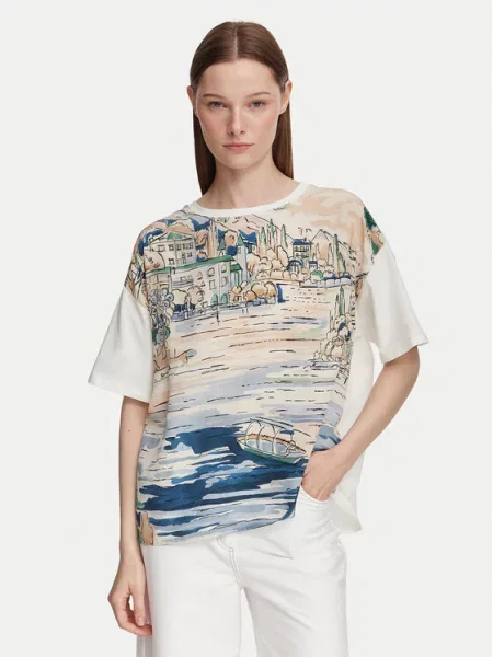 Weekend Max Mara Bluză Terzo albastru