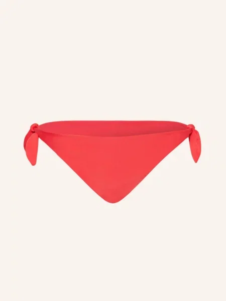 Moschino Trojúhelníkové Bikinové Kalhotky červená/ žlutá červené