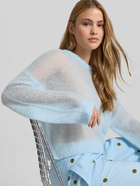 Letni krótki sweter z dzianiny Style Icon Collection