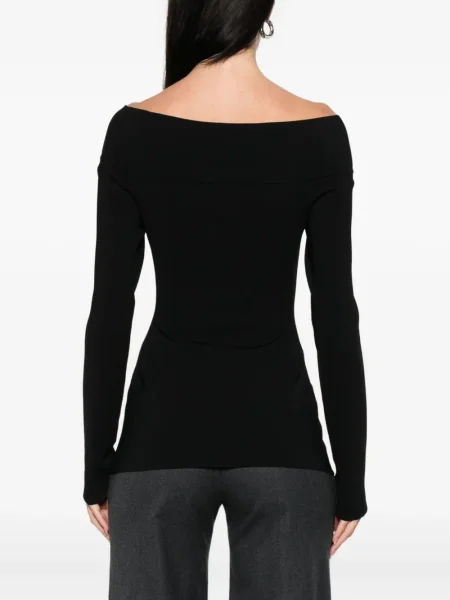 Top Stella Mccartney lung negru