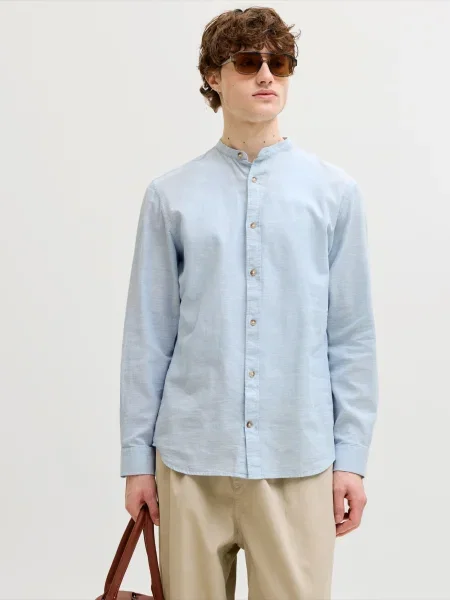 JACK & JONES Cămașă JESUMMER deschis albastru