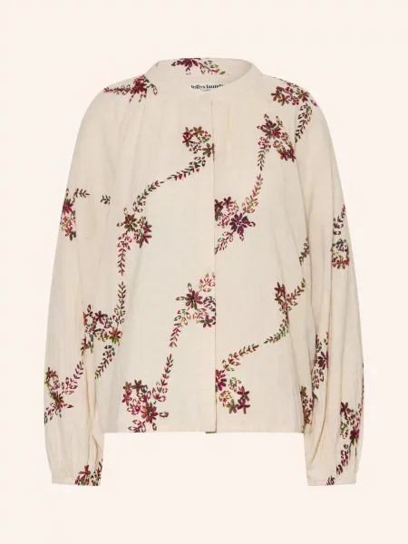 Lollys Laundry Bluzka beige beżowa