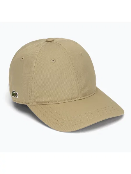 Sildes sapka Lacoste millet. Méret: OS bézs