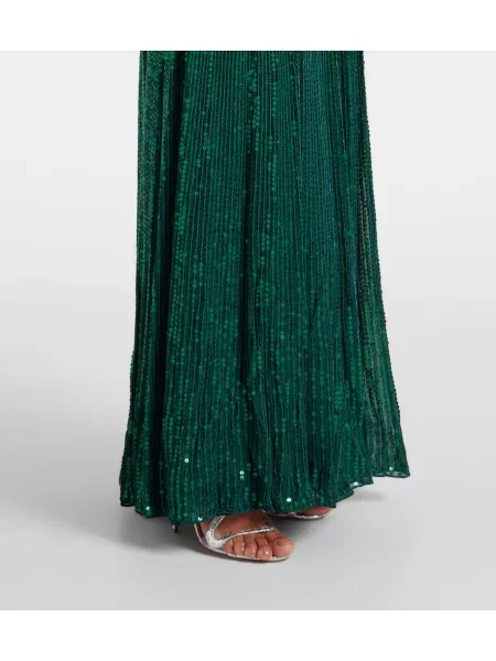 Rochie Jenny Packham verde