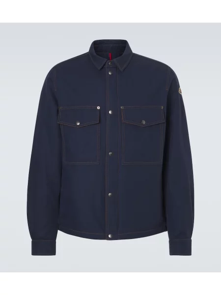 Geacă Moncler de in albastru