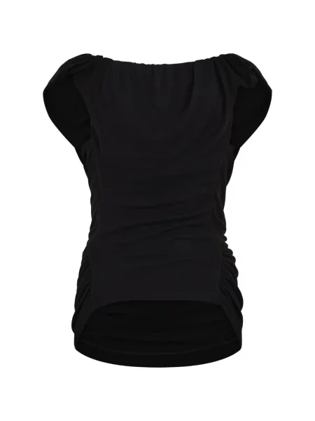 Top Vivienne Westwood drapat negru