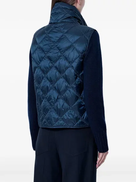 Matlasat vestă Max Mara albastru