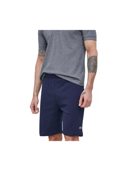 Lacoste Szorty Dresowe blau niebieskie