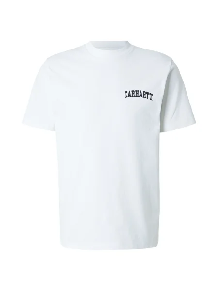 Carhartt WIP Tričko University Script čierna biela