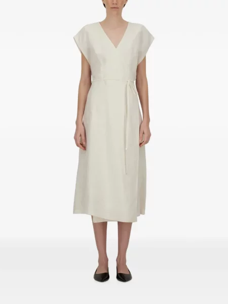 Rochie midi Herno plic alb