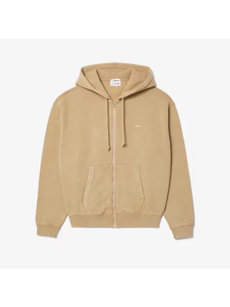 Lacoste Luźna Bluza Z Kapturem czarna