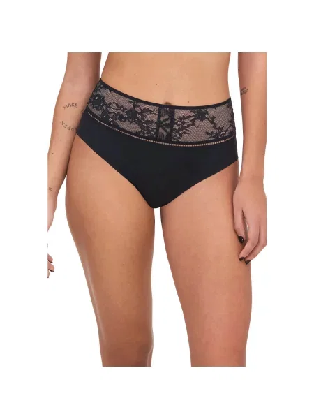 Кружевные трусики бразилиана білі