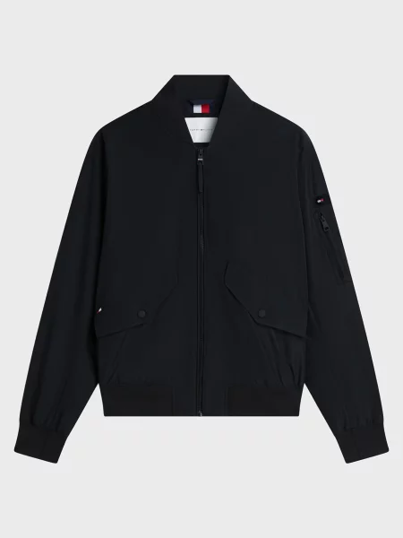 Компактный бомбер Tommy Hilfiger черный