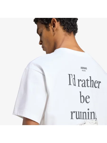 T-shirt adidas Running Category Graphic T-Shirt UNISEX White XL λευκό