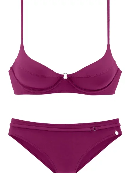 LASCANA Bikinis baklažano