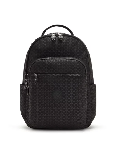 KIPLING Rucsac Seoul gri metalic negru