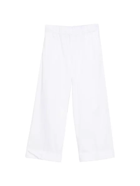 Cropp pantaloni D.exterior alb