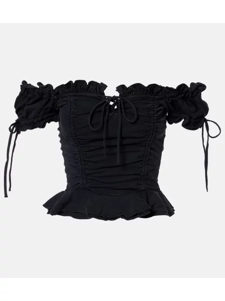 Cropp top Balenciaga negru