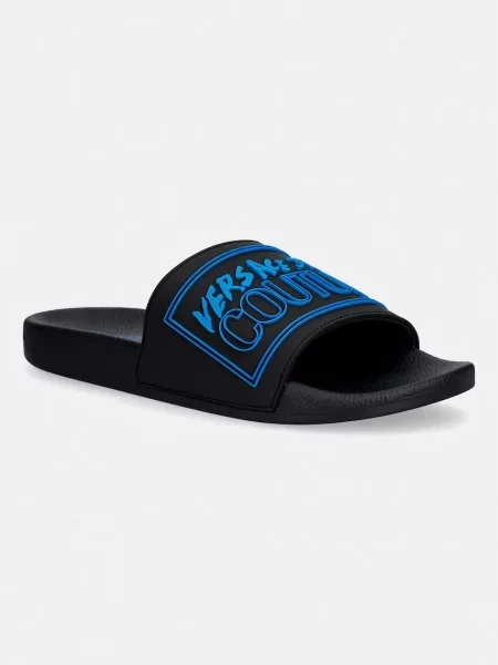 Papuci Versace Jeans Couture negru