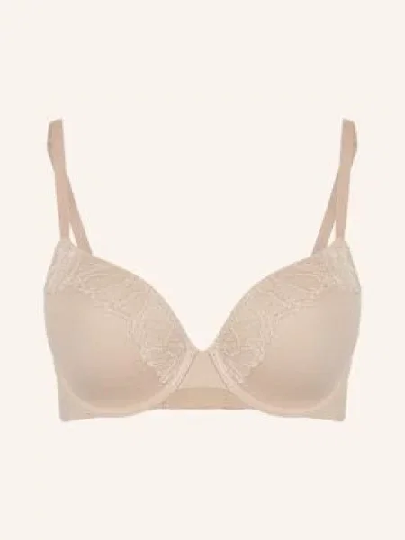 Calvin Klein Podprsenka S Košíčky Lightly Lined nude