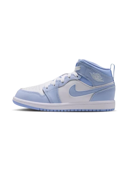 Jordan 1 Mid sportcipő gyerek bőr kék