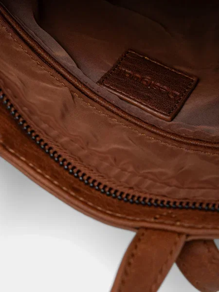 Рюкзак Desigual EMBRO PATCH PRETORIA малий однотонний коричневий