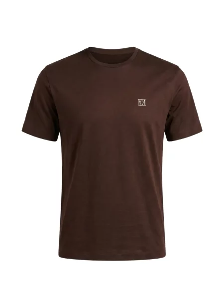 Tricou Domaine Des Artistes cu broderie maro